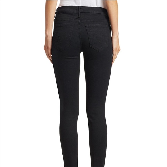 MOTHER  The Looker Mid-Rise Skinny Jeans COLOR not guilty SIZE 24 0926 - Picture 2 of 9